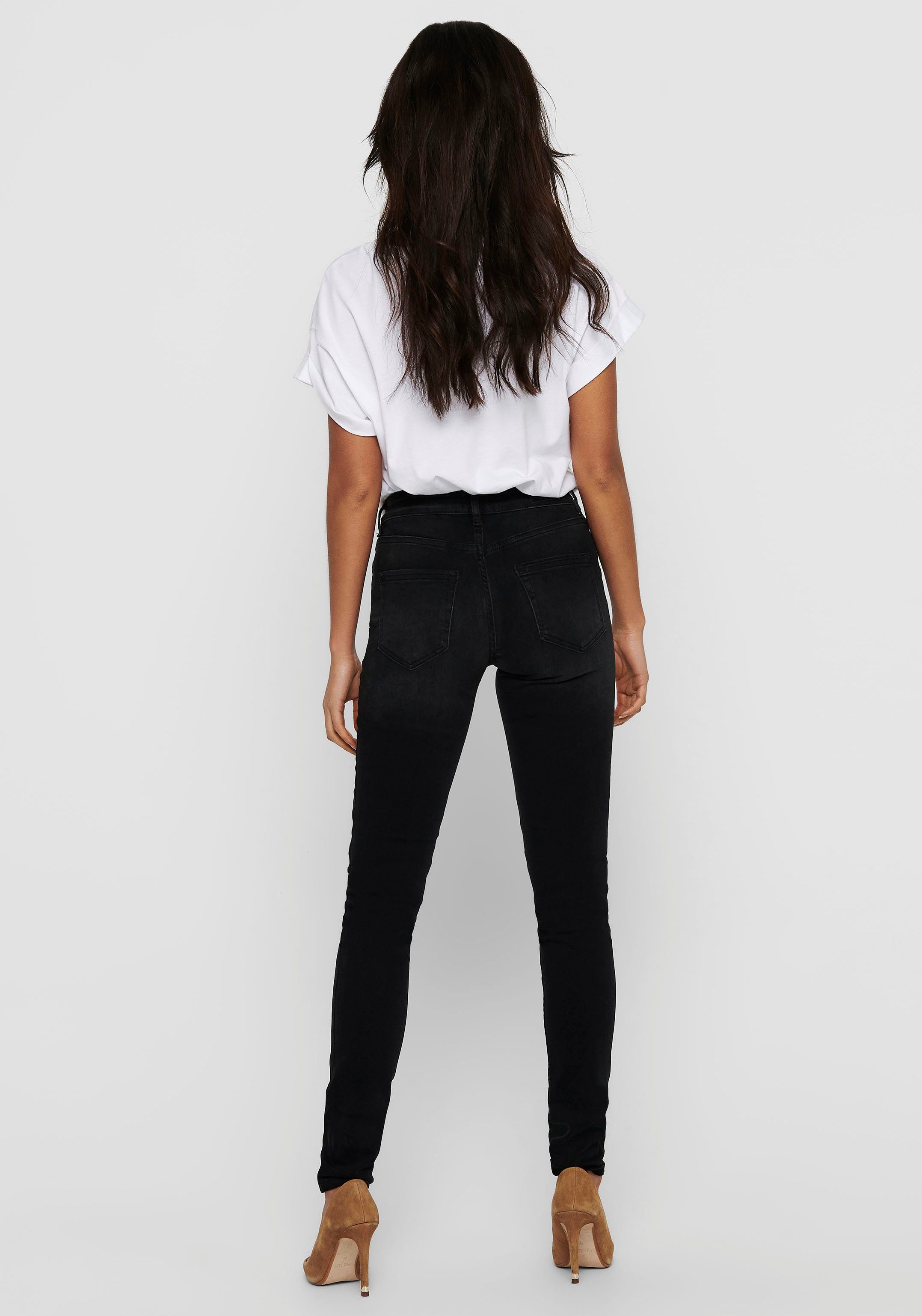 ONLY Skinny-fit-Jeans ONLBLUSH MID SK REA1099 günstig online kaufen
