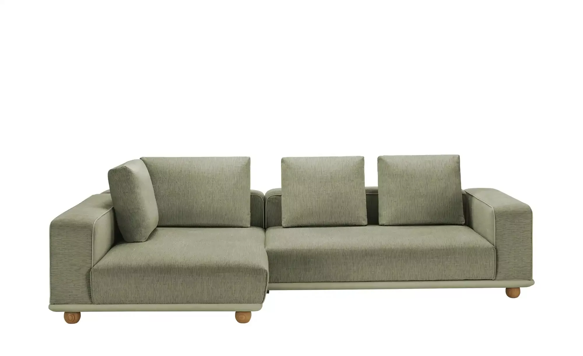 switch Ecksofa aus Mikrofaser Cora ¦ grün ¦ Maße (cm): B: 305 H: 88 T: 173 günstig online kaufen