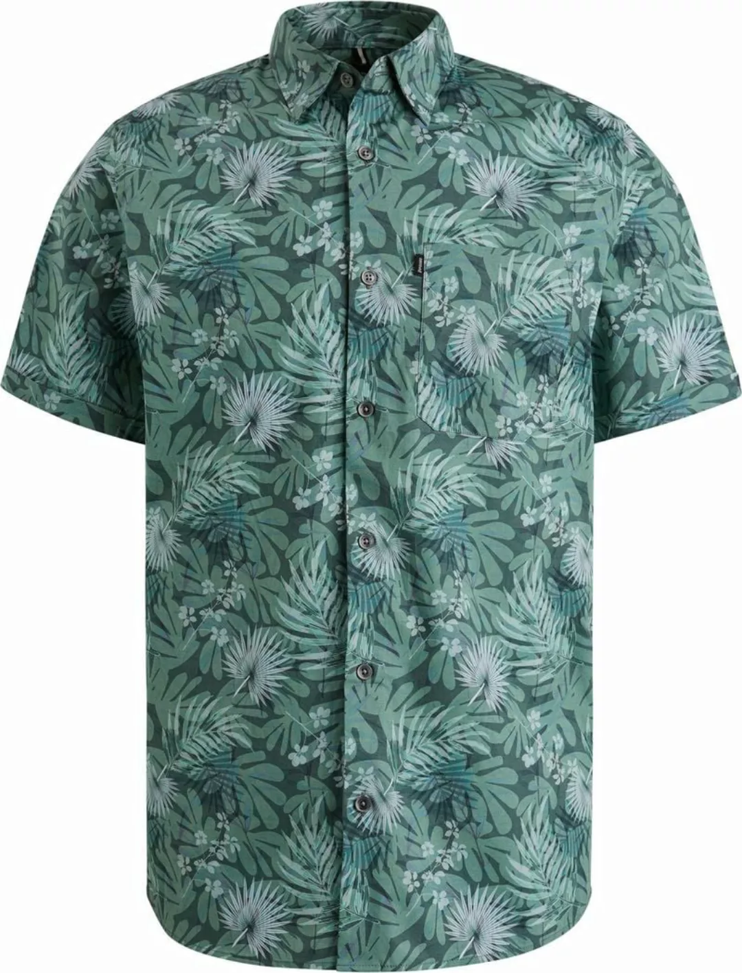 Vanguard Short Sleeve Hemd Print Grün - Größe L günstig online kaufen