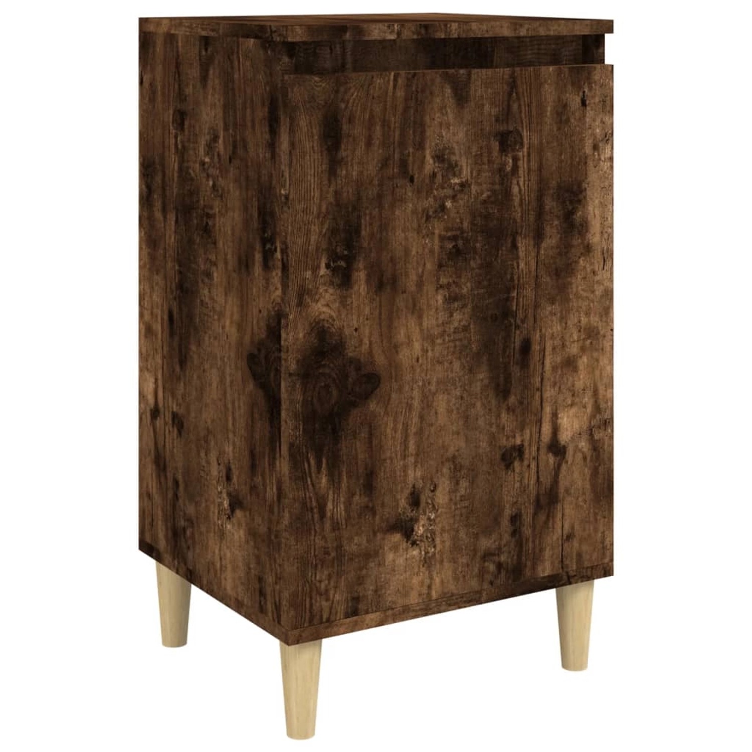 Vidaxl Nachttisch Räuchereiche 40x35x70 Cm Holzwerkstoff günstig online kaufen