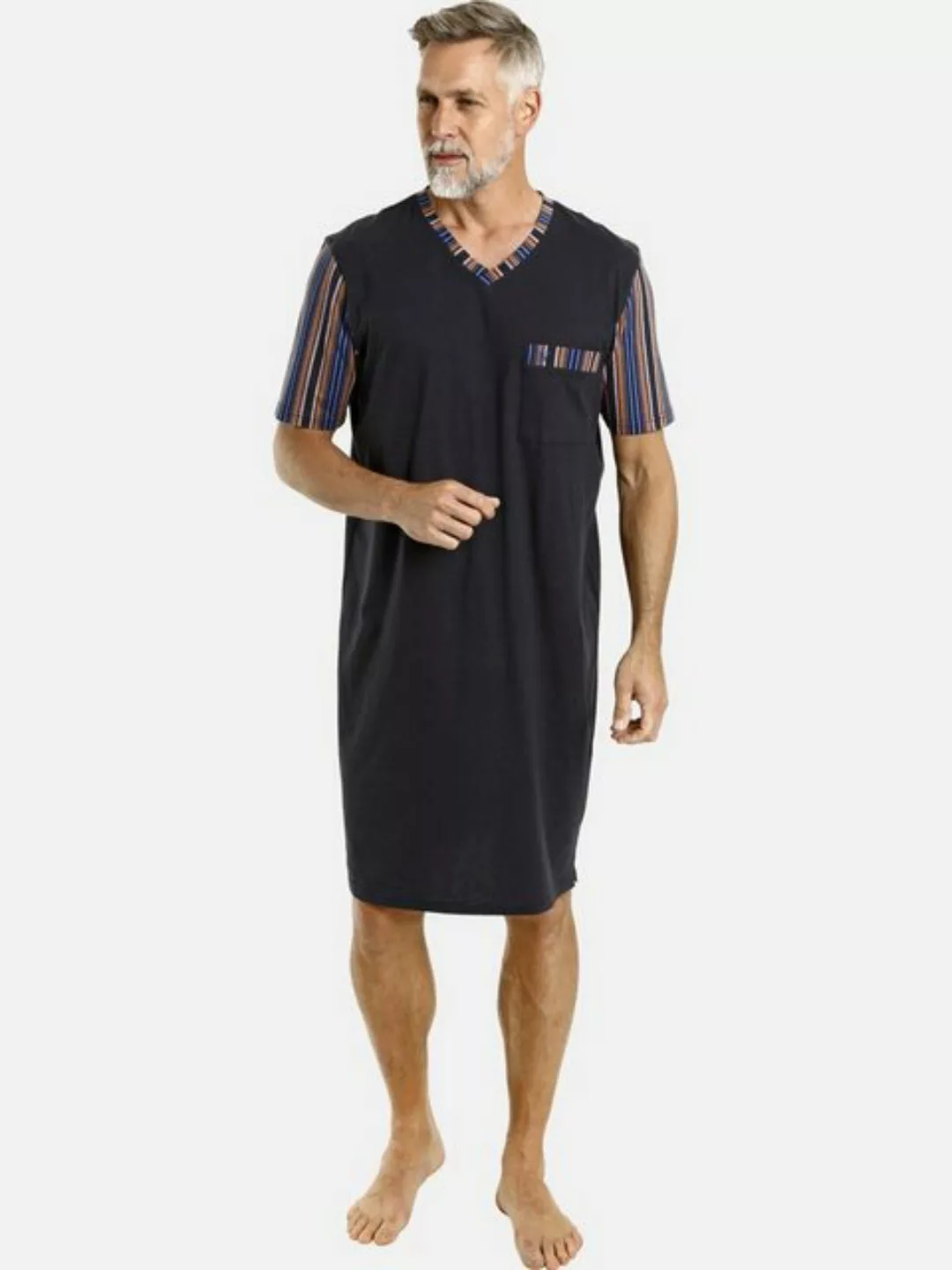 Jan Vanderstorm Pyjamaoberteil ARWID Nachthemd im Comfort Fit günstig online kaufen