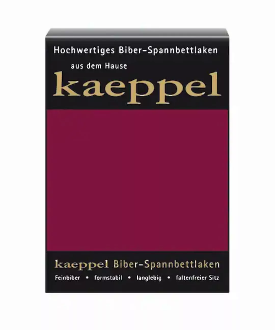 Kaeppel Spannbettlaken »Spannbettlaken Biber« günstig online kaufen