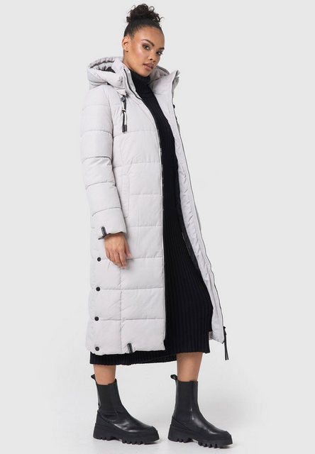 Marikoo Winterjacke Nadeshikoo XIV extra langer Winter Mantel gesteppt günstig online kaufen