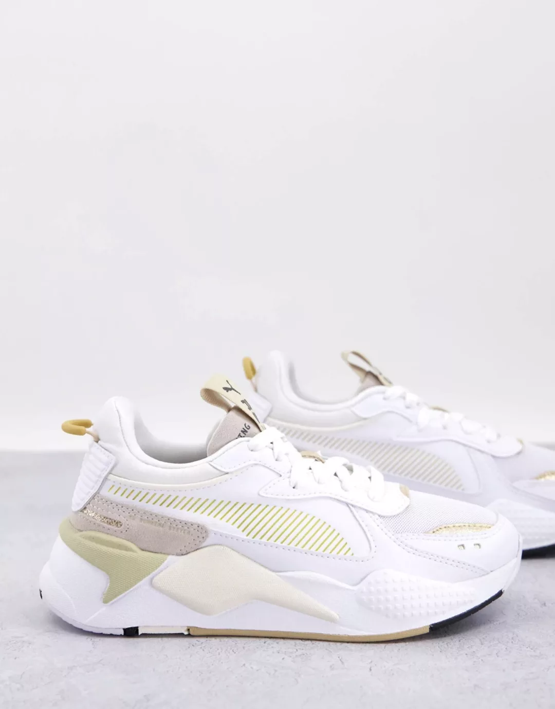 PUMA – RS-X Mono Metal – Sneaker in Weiß günstig online kaufen