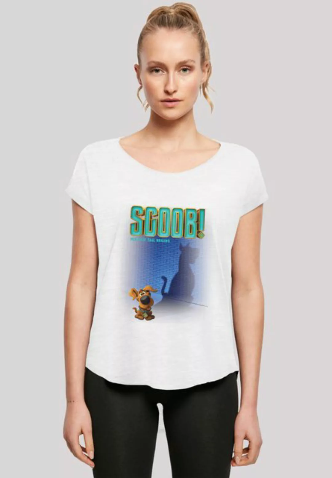 F4NT4STIC T-Shirt Long Cut T-Shirt 'Scooby Doo Movie Poster' Damen,Premium günstig online kaufen