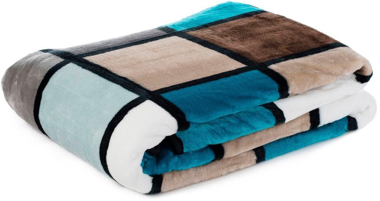 Wohndecke Wohndecke Cashmere-Feeling Antigua, Gözze günstig online kaufen