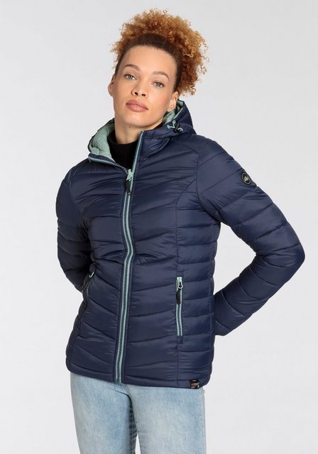 Polarino Steppjacke für kühle Tage, aus leichtem Webmaterial, wasserabweise günstig online kaufen