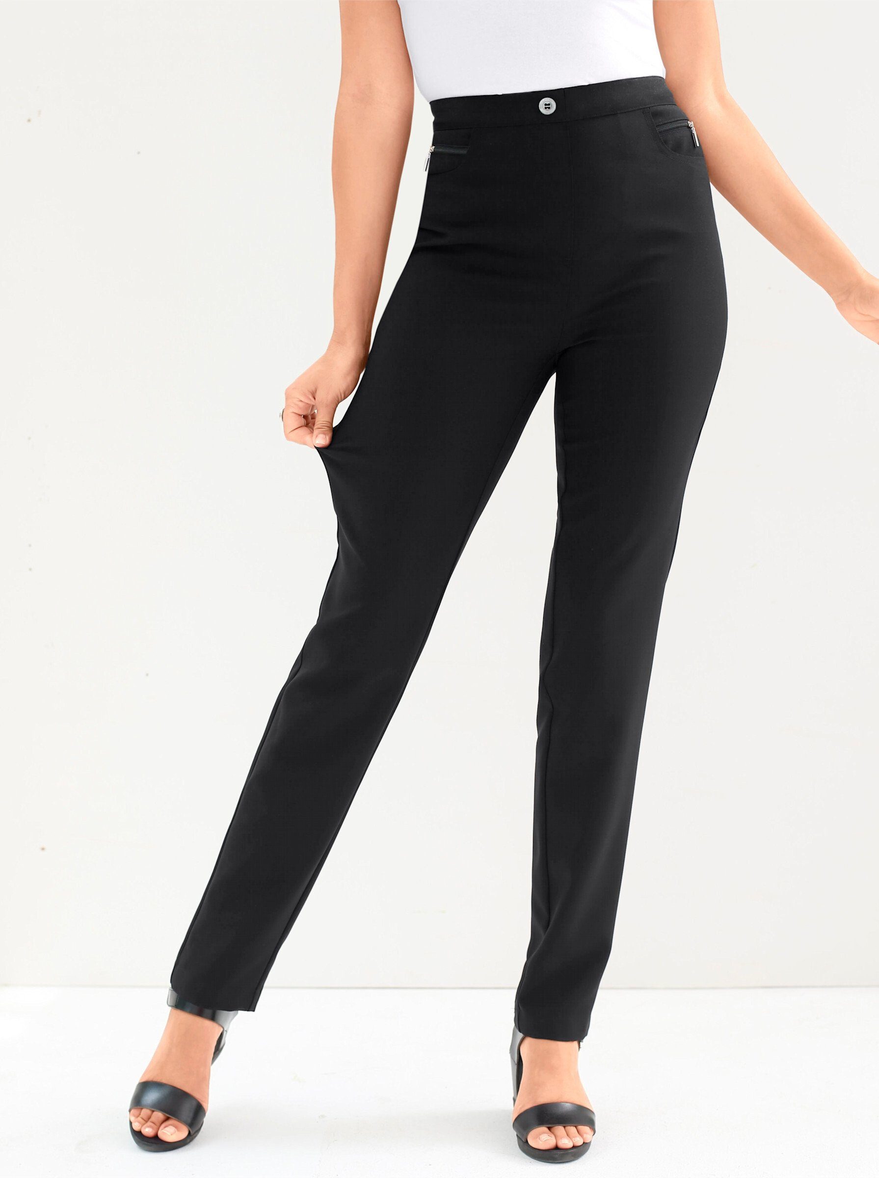 Sieh an! Jerseyhose Innenbeinlänge ca. 77 günstig online kaufen