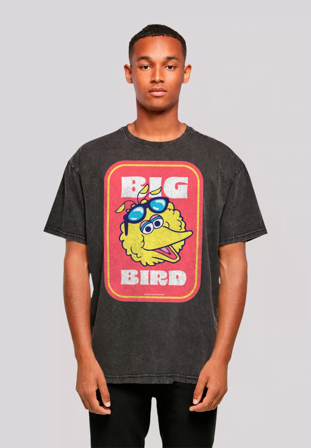 F4NT4STIC T-Shirt "Sesamstraße Bilbo Big Bird Sticker", Premium Qualität, W günstig online kaufen