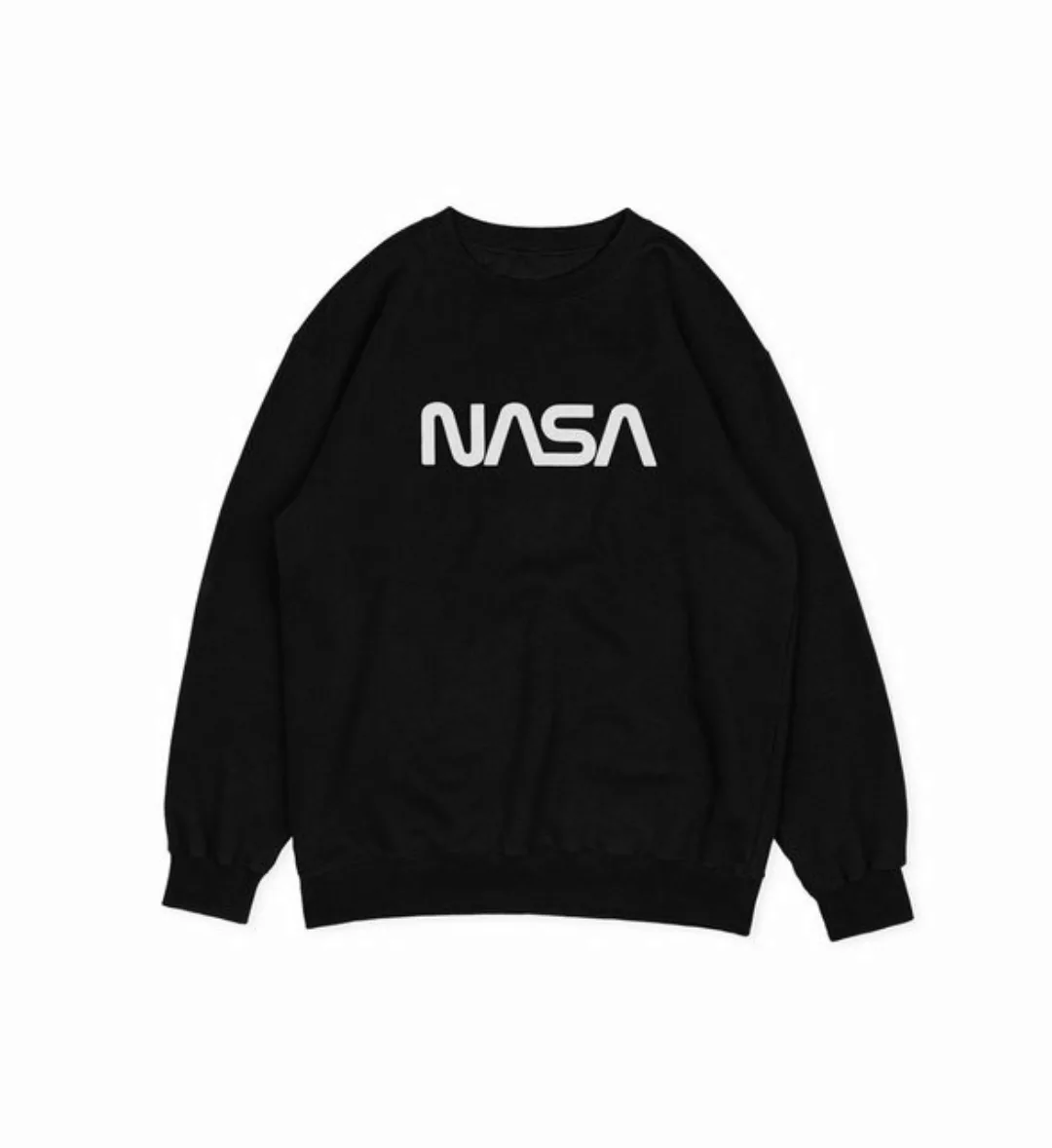 Novux Sweater NASA worm signature Damen Sweatshirt Farbe Schwarz (1-tlg) au günstig online kaufen