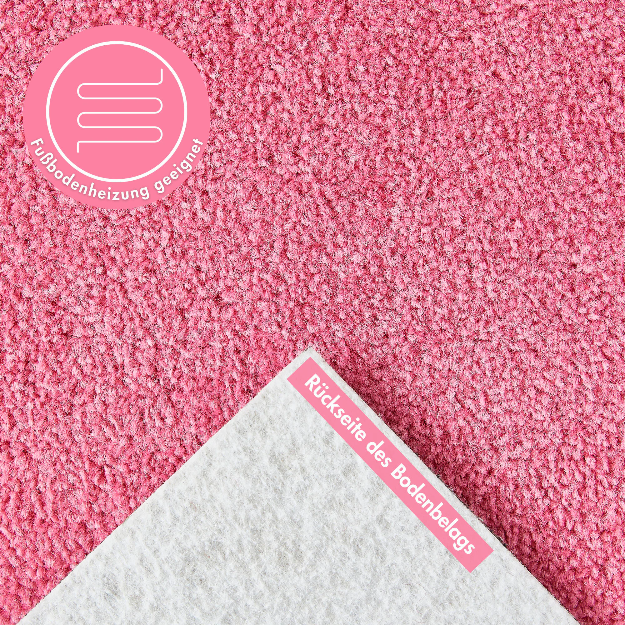 Andiamo Teppichboden »Ines, Kräuselvelours, Made in Netherlands«, rechtecki günstig online kaufen