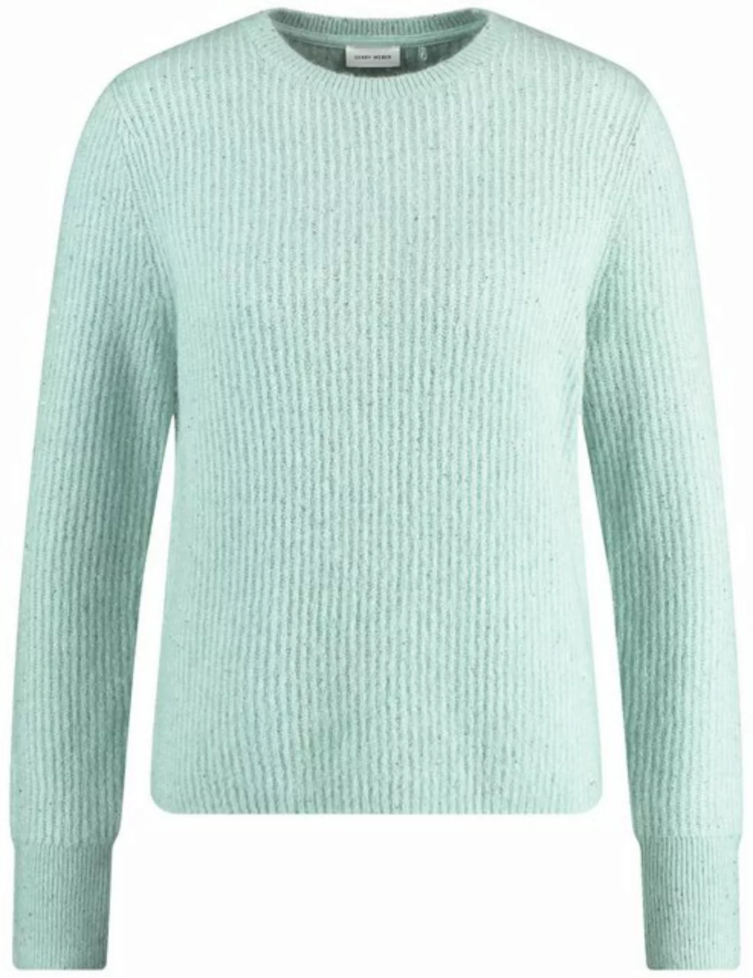 GERRY WEBER Sweatshirt Rollkragenpullover mit Zopfmuster günstig online kaufen