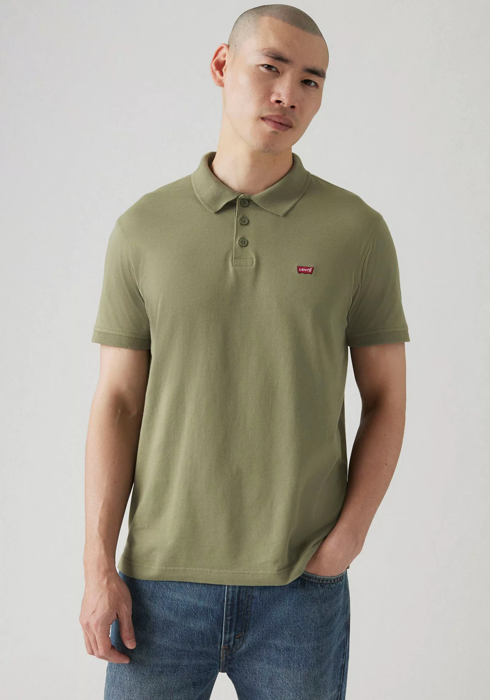 Levis Poloshirt "LE NEW LEVIS HM POLO", mit kleinem Batwing-Logo günstig online kaufen