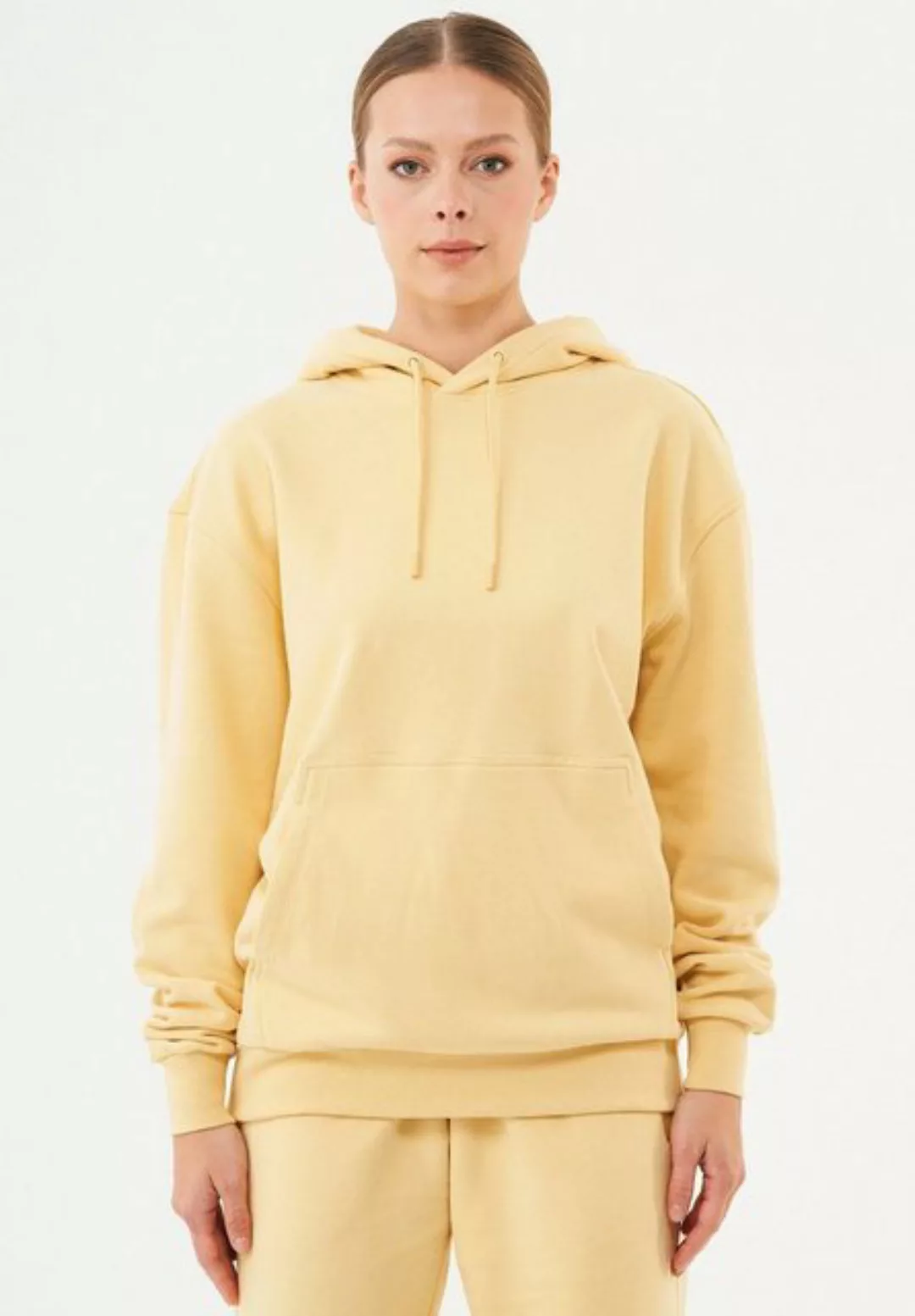 ORGANICATION Sweatshirt Halki-Unisex Hoodie in Soft Yellow günstig online kaufen