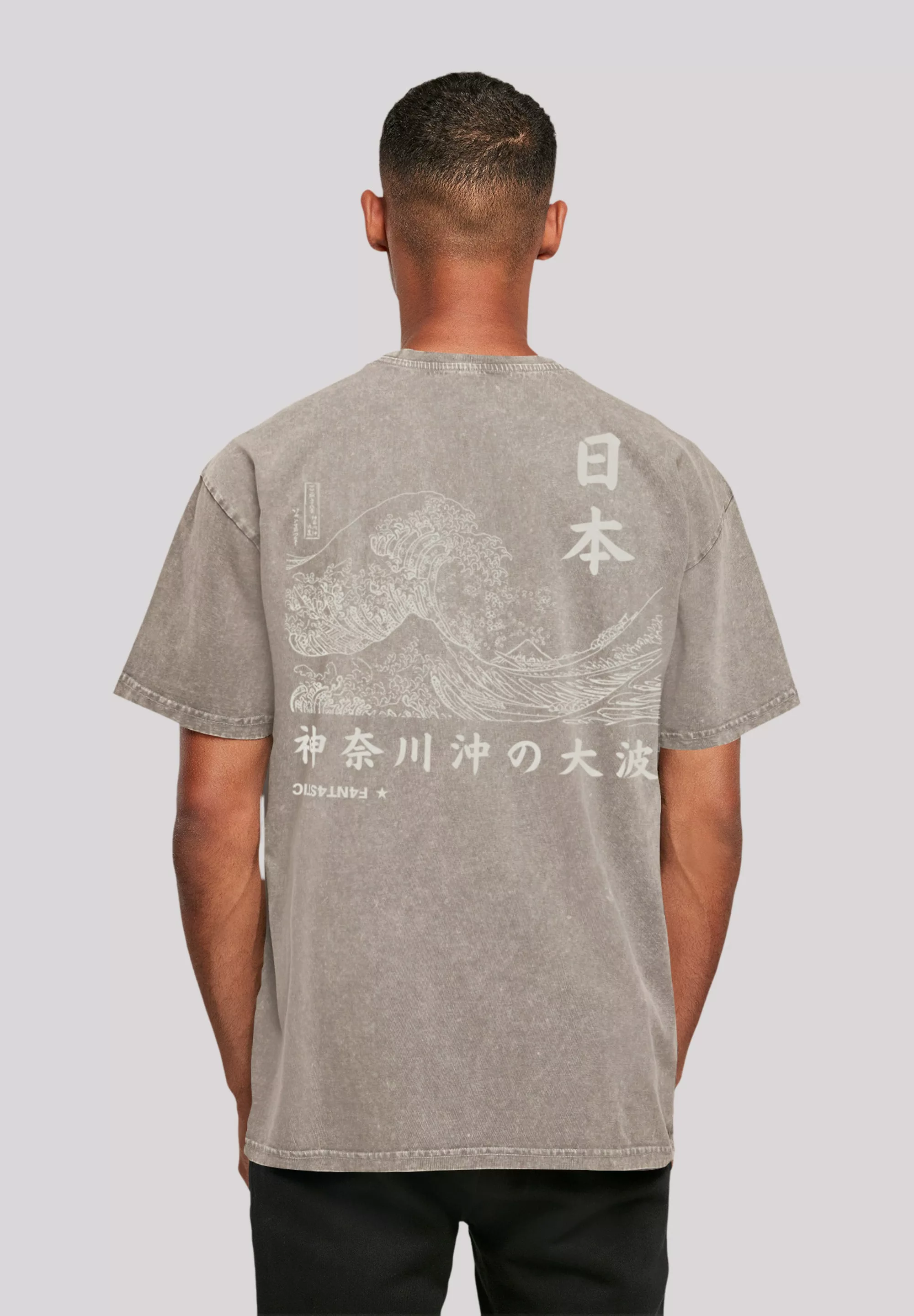 F4NT4STIC T-Shirt "Kanagawa Welle", Print günstig online kaufen