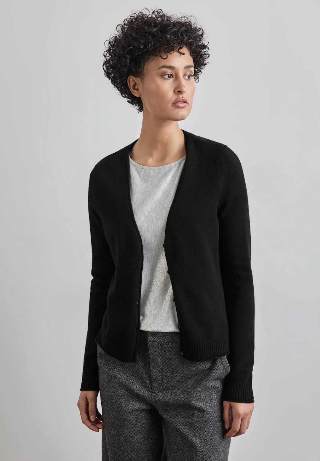 STREET ONE Cardigan, mit V-Ausschnitt günstig online kaufen