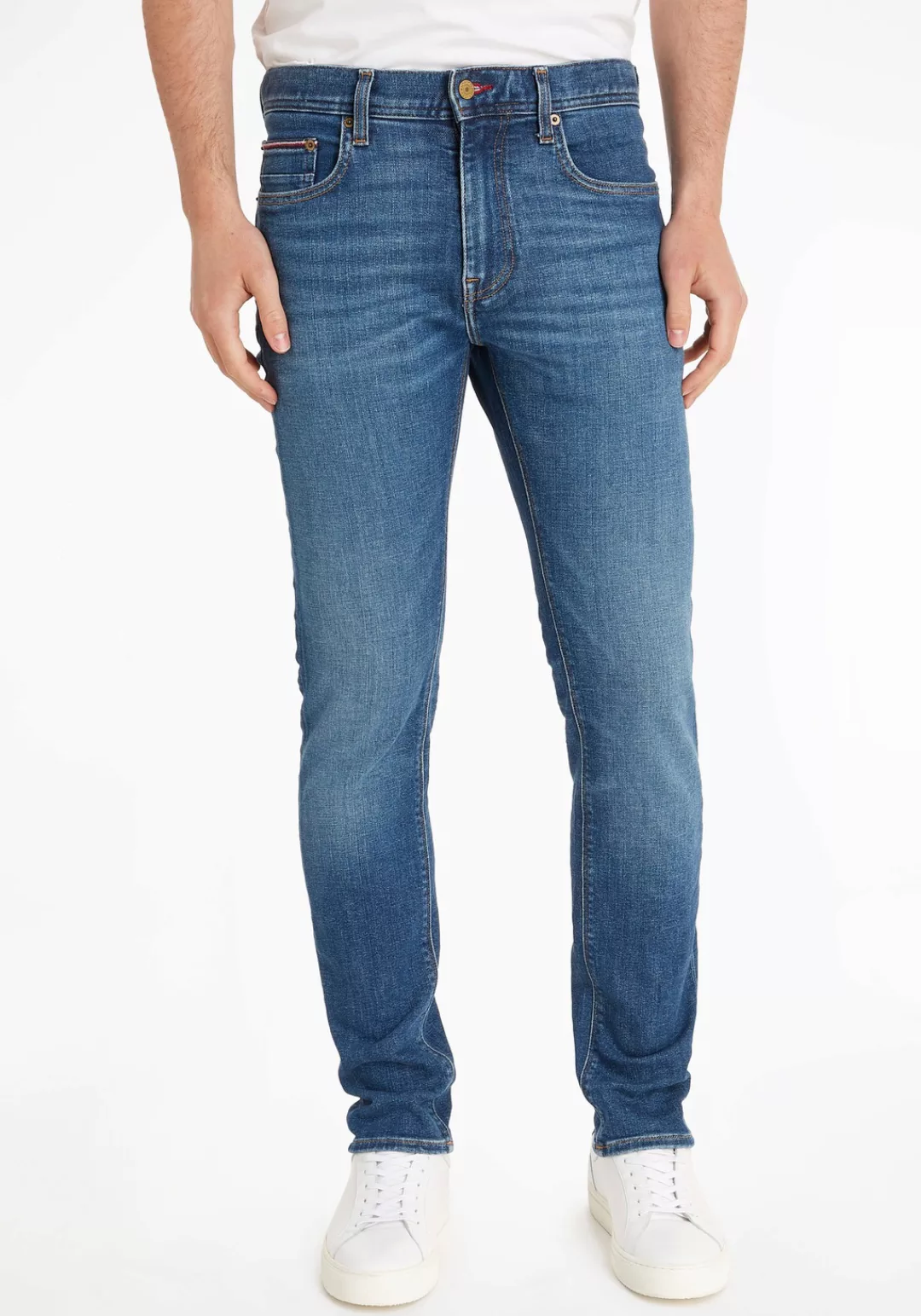 Tommy Hilfiger 5-Pocket-Jeans "SLIM BLEECKER PSTR" günstig online kaufen