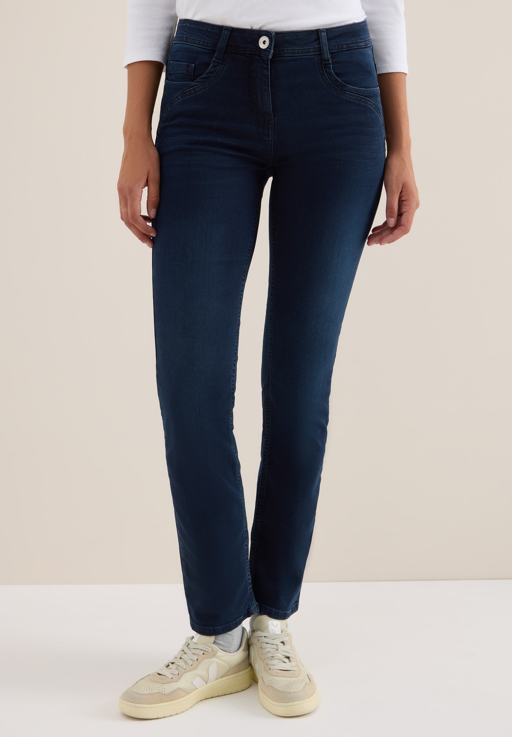 Cecil Slim-fit-Jeans, High Waist günstig online kaufen