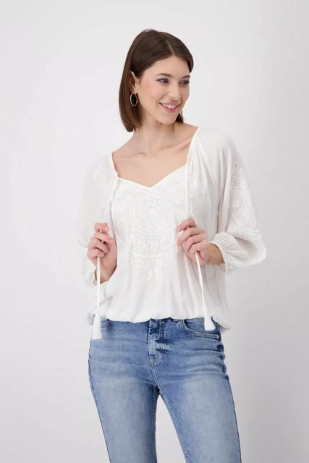 Monari Schluppenbluse MONARI / Da. Bluse / Bluse günstig online kaufen