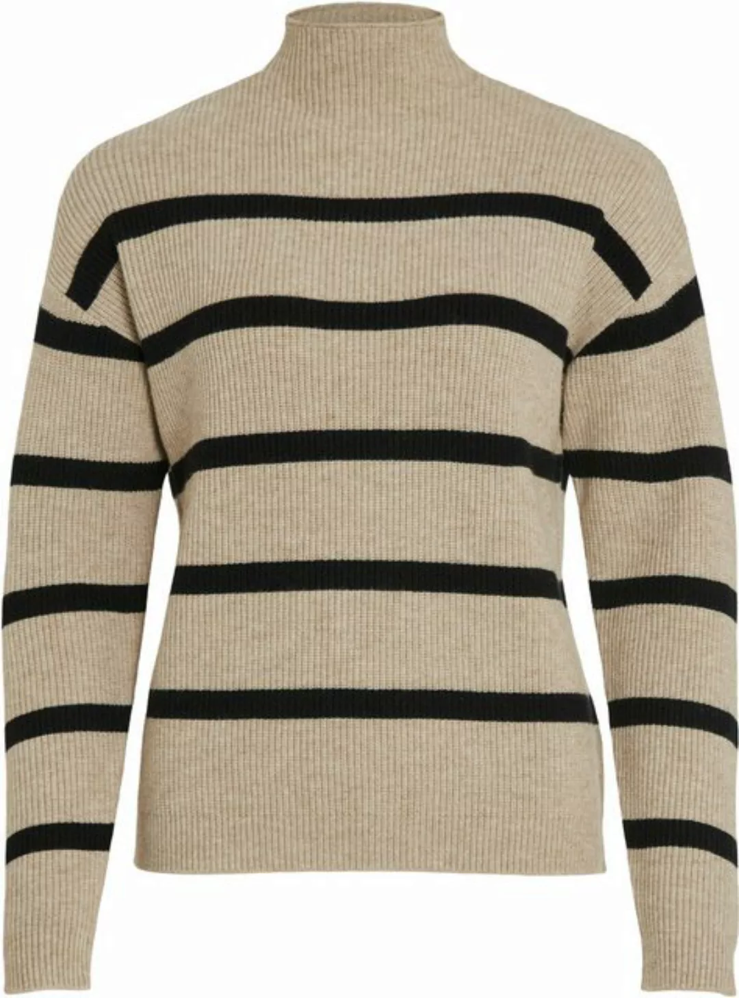 Vila Stehkragenpullover VIRIL MOCKNECK L/S KNIT RIB TOP 2- NOOS günstig online kaufen