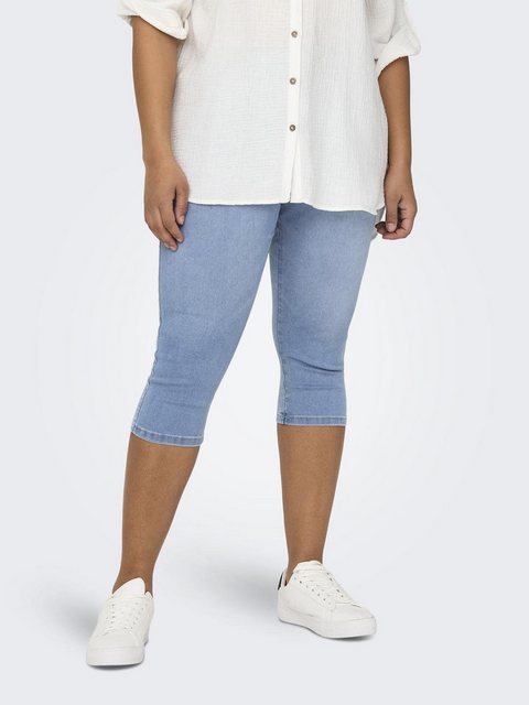 ONLY CARMAKOMA Shorts Shorts Plus Size Denim Hose Skinny Fit hohe Taille 74 günstig online kaufen