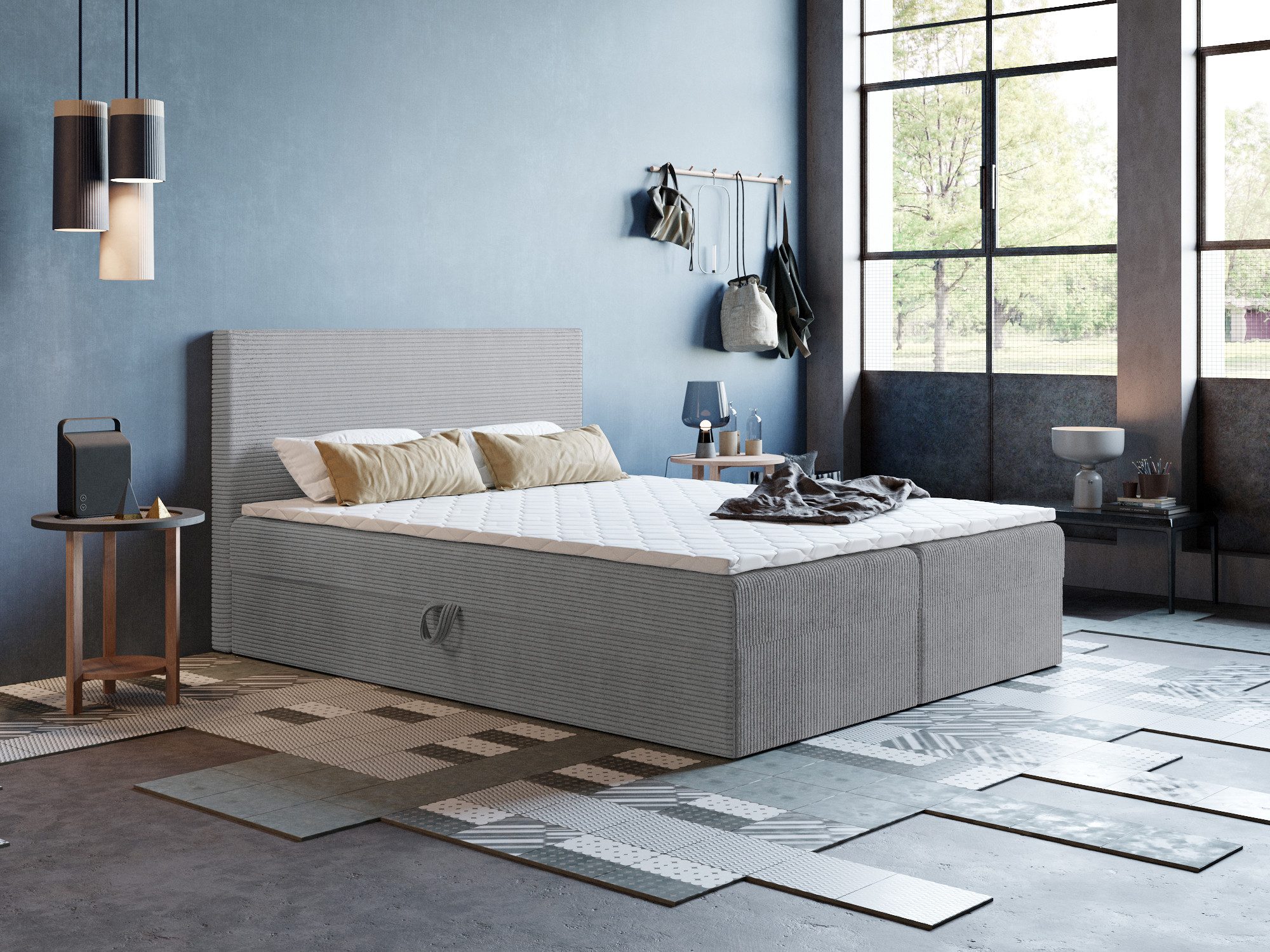 Godre Boxspringbett 120x180 cm - mit günstig online kaufen