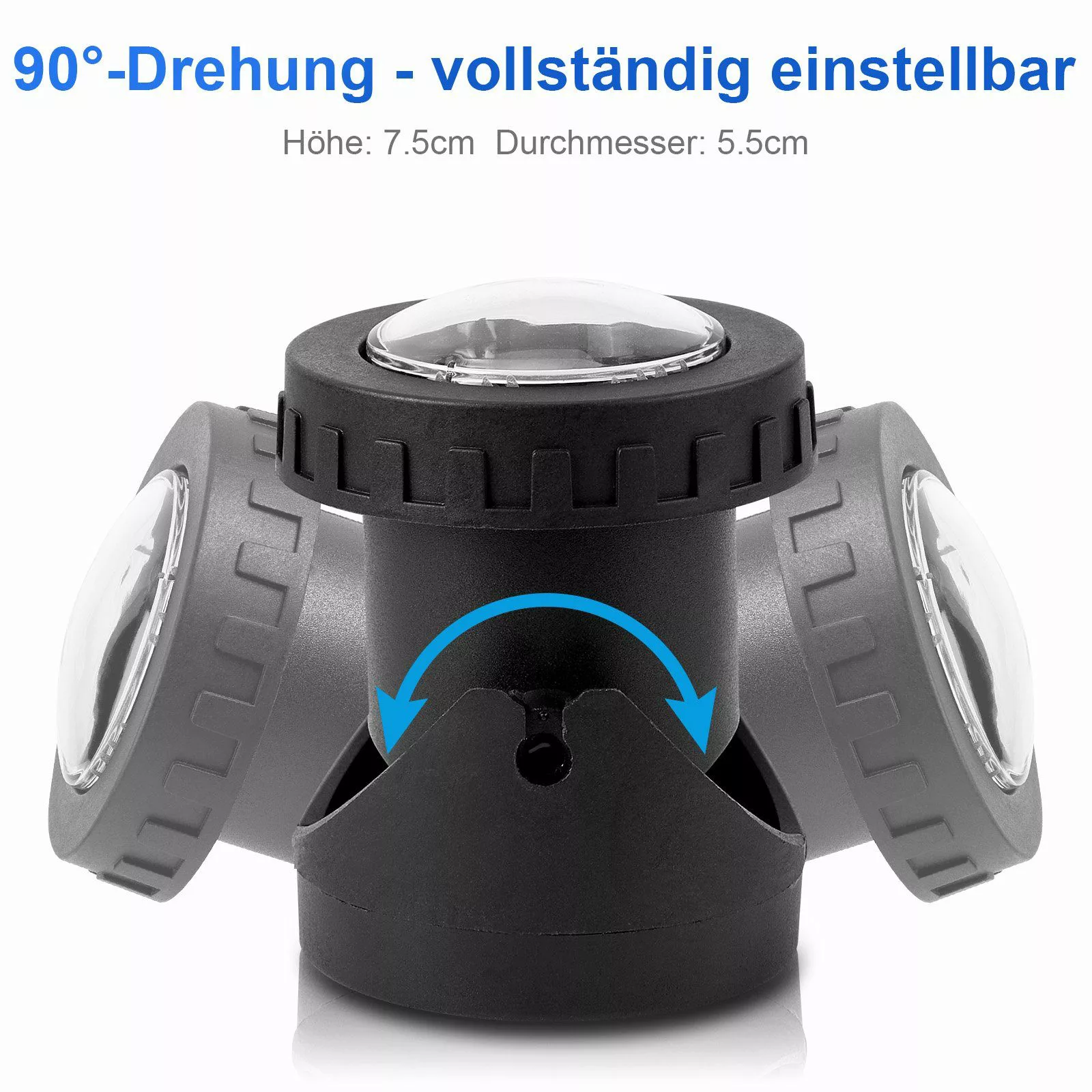 Jibenhome Gartenstrahler RGB Teichbeleuchtung, Unterwasser Teichlicht günstig online kaufen