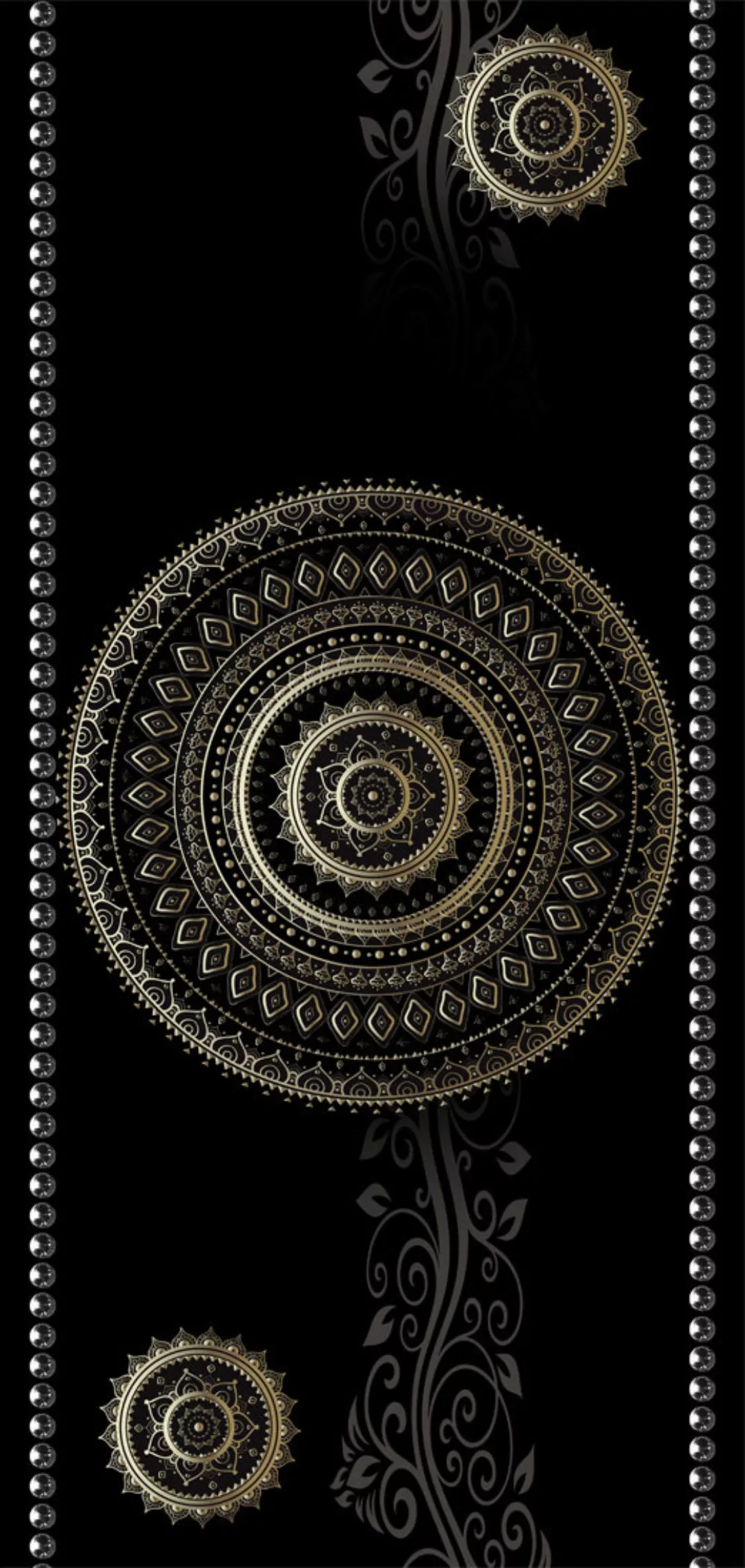 Türtapete - Photo Wallpaper - Pattern  Circles I günstig online kaufen