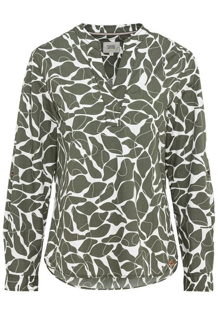 camel active Schlupfbluse mit floralem Allover-Print Allover Print günstig online kaufen