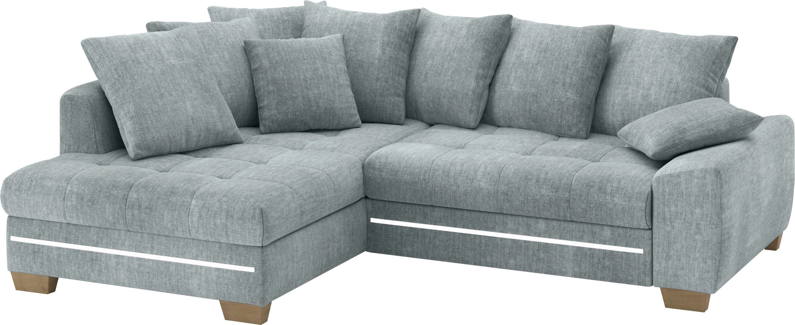 Mr. Couch Ecksofa "Nikita II, L-Form", mit Kaltschaum, RGB-LED Beleuchtung, günstig online kaufen