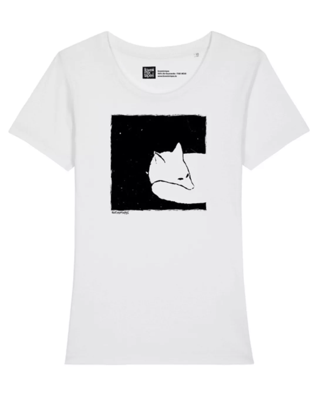 Frauen T-shirt Fox In a Box Aus Biobaumwolle Fair Wear günstig online kaufen