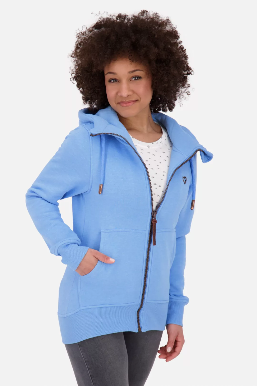 Alife & Kickin Kapuzensweatjacke "YasminAK A Hooded Sweatjacket Damen" günstig online kaufen