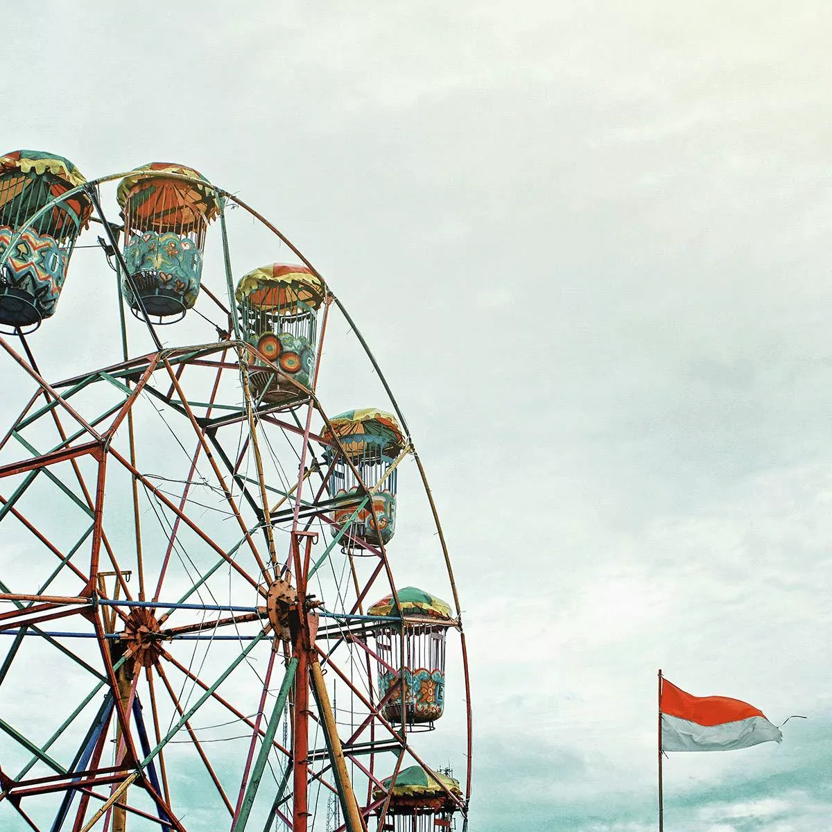 Wandkraft | Wanddekoration Riesenrad günstig online kaufen