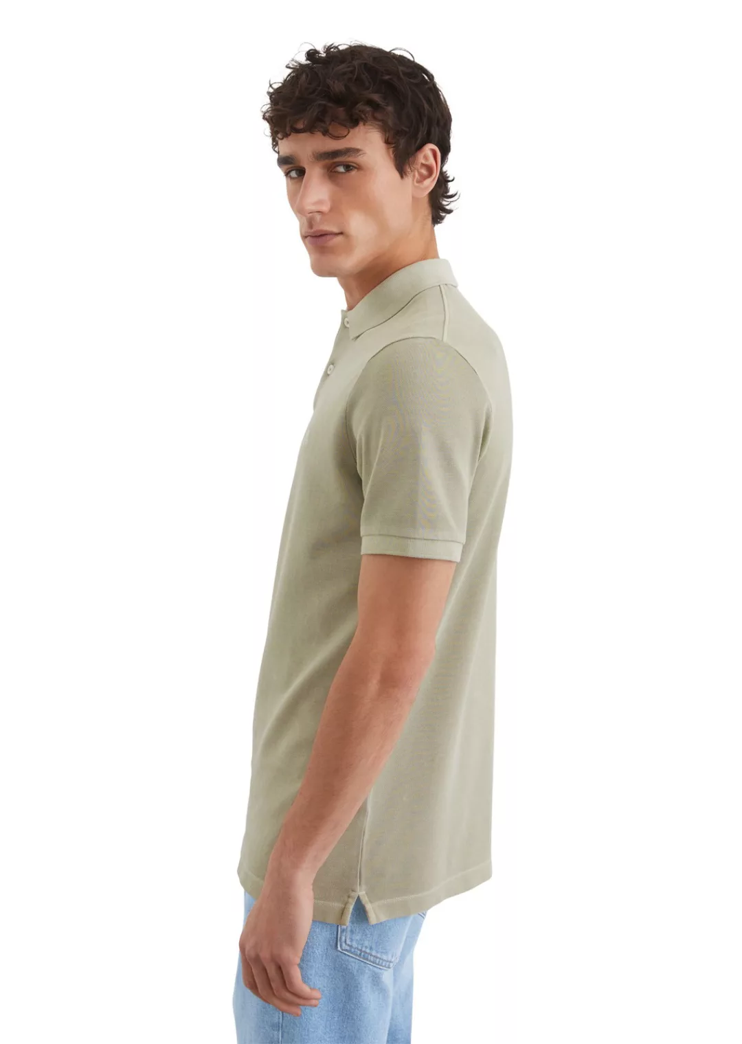 Marc OPolo Poloshirt "aus Bio-Baumwoll-Stretch" günstig online kaufen