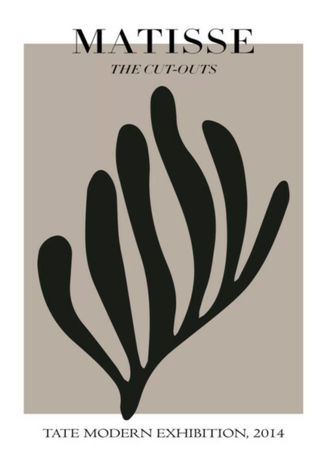 Poster / Leinwandbild - Matisse – The Cut-outs günstig online kaufen