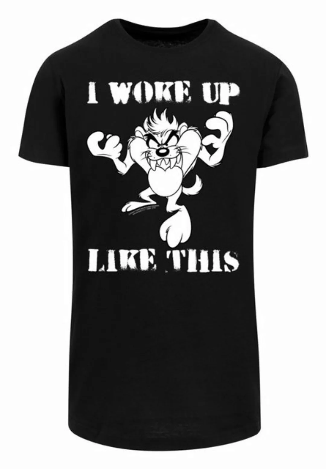 F4NT4STIC T-Shirt "Looney Tunes Taz I Woke Up Like This", Print günstig online kaufen