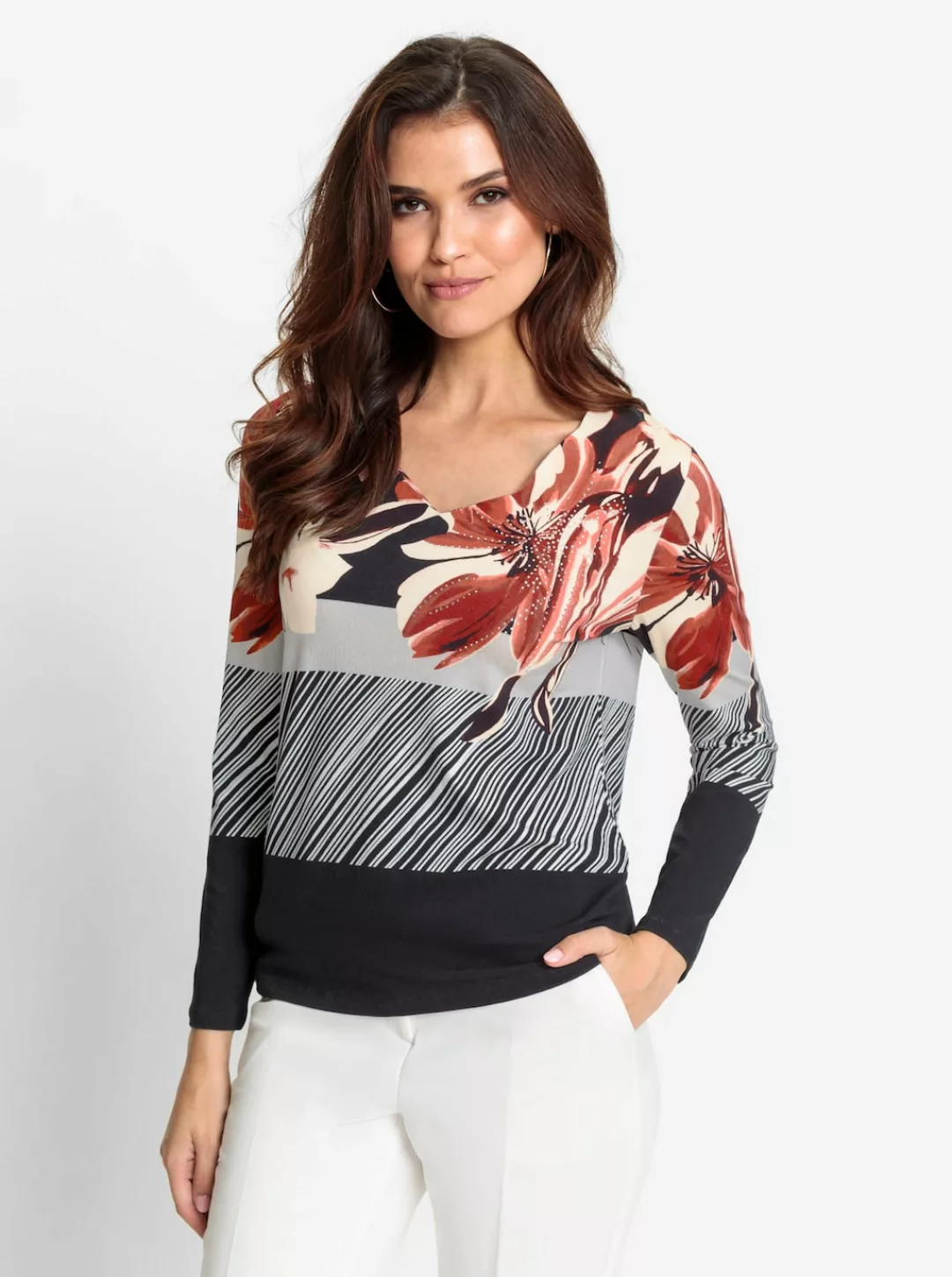 Lady Langarmshirt "Shirt", (1 tlg.) günstig online kaufen