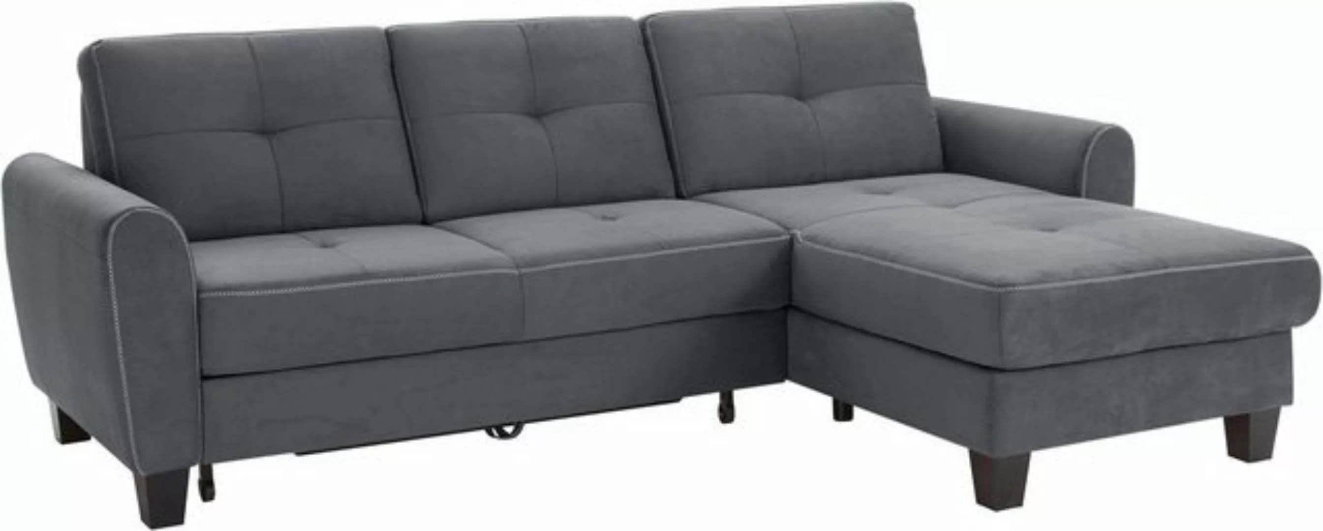 sit&more Ecksofa Varese L-Form, mit Federkern, wahlweise mit Bettfunktion u günstig online kaufen