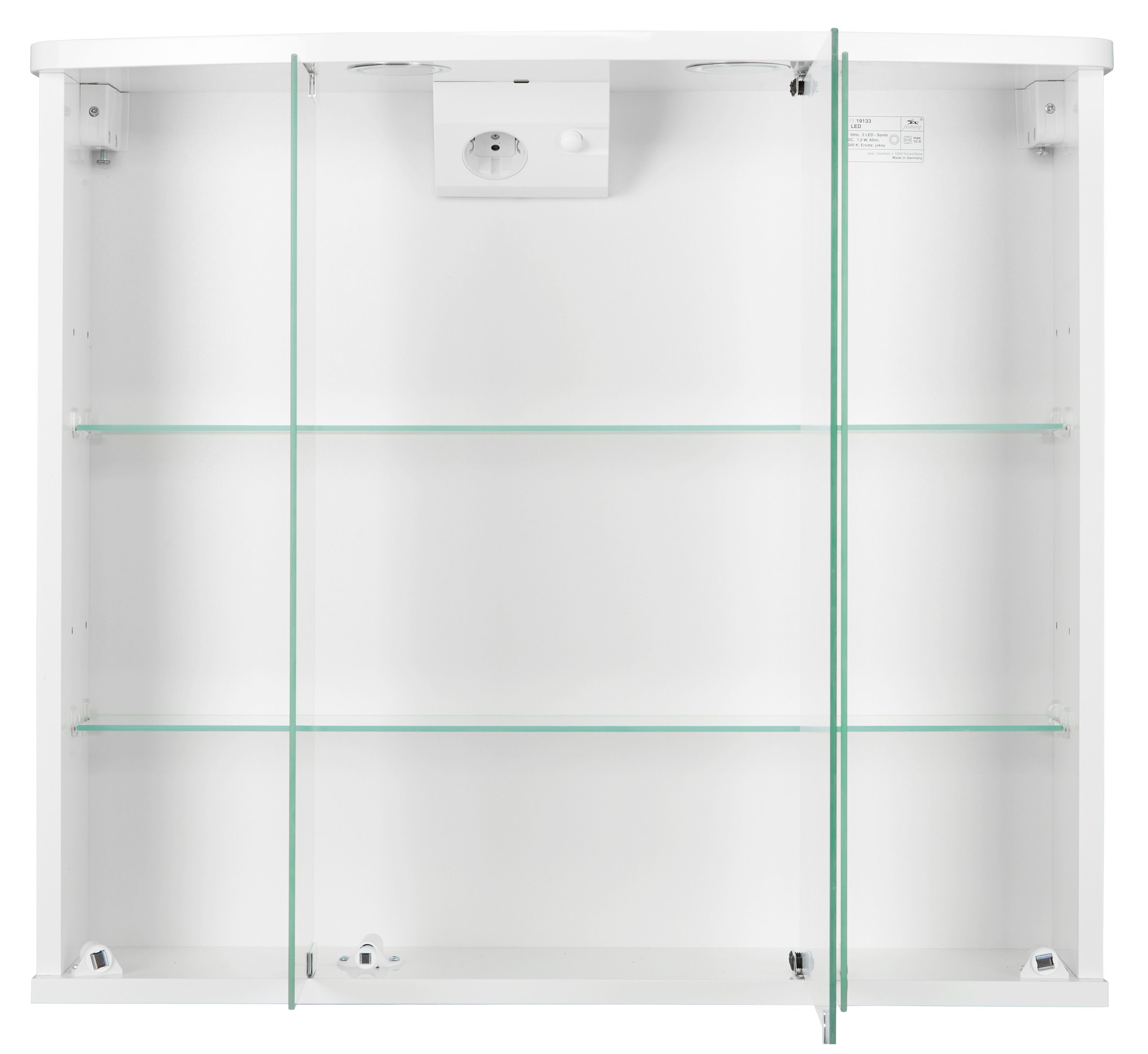 jokey Spiegelschrank "Funa LED", weiß, 68 cm Breite günstig online kaufen