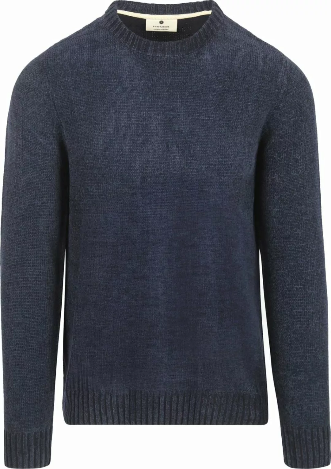 Anerkjendt Pullover Sune Chenille Navy - Größe M günstig online kaufen