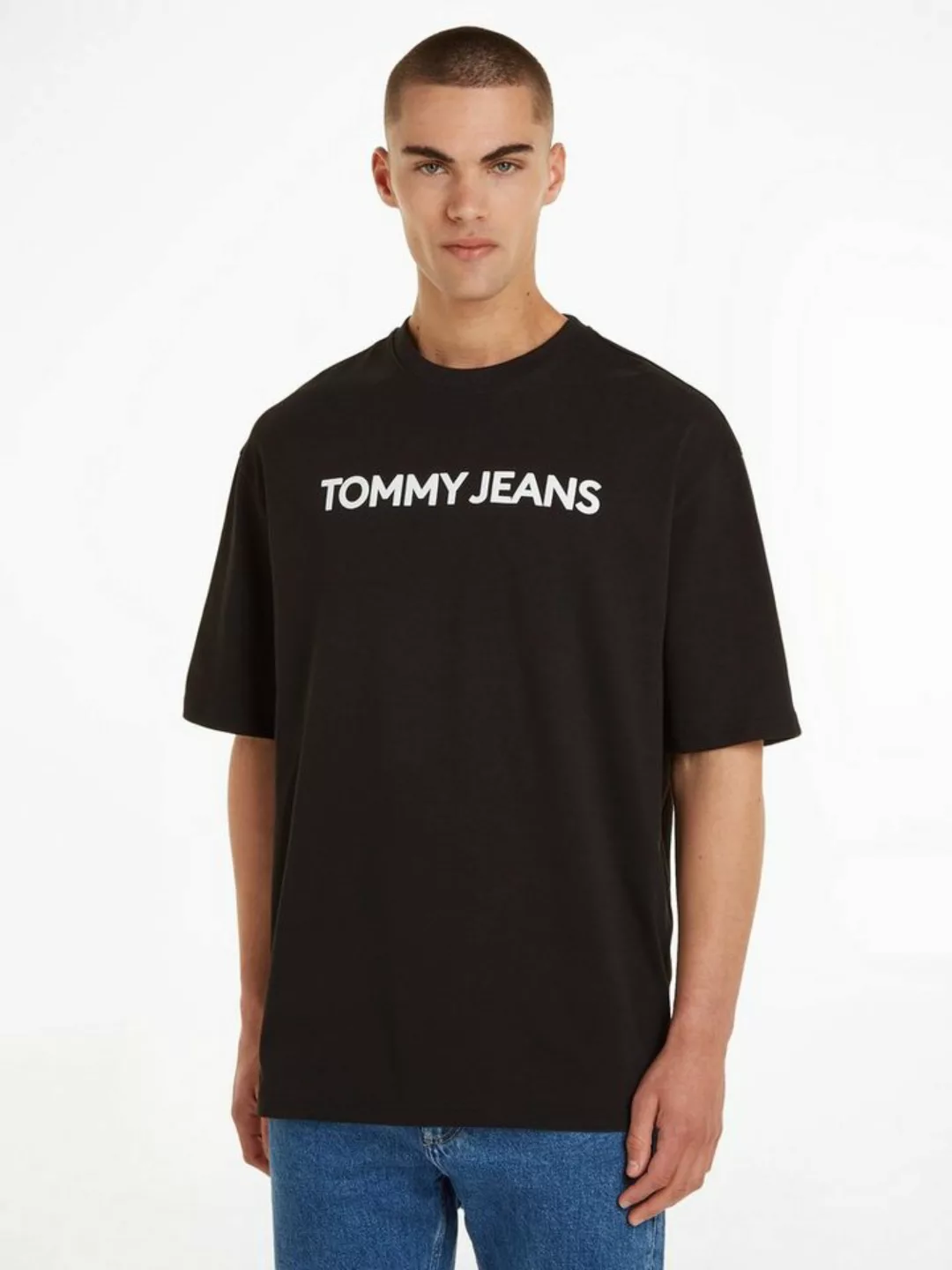 Tommy Jeans T-Shirt TJM OVZ BOLD CLASSICS TEE EXT mit Rundhalsausschnitt günstig online kaufen