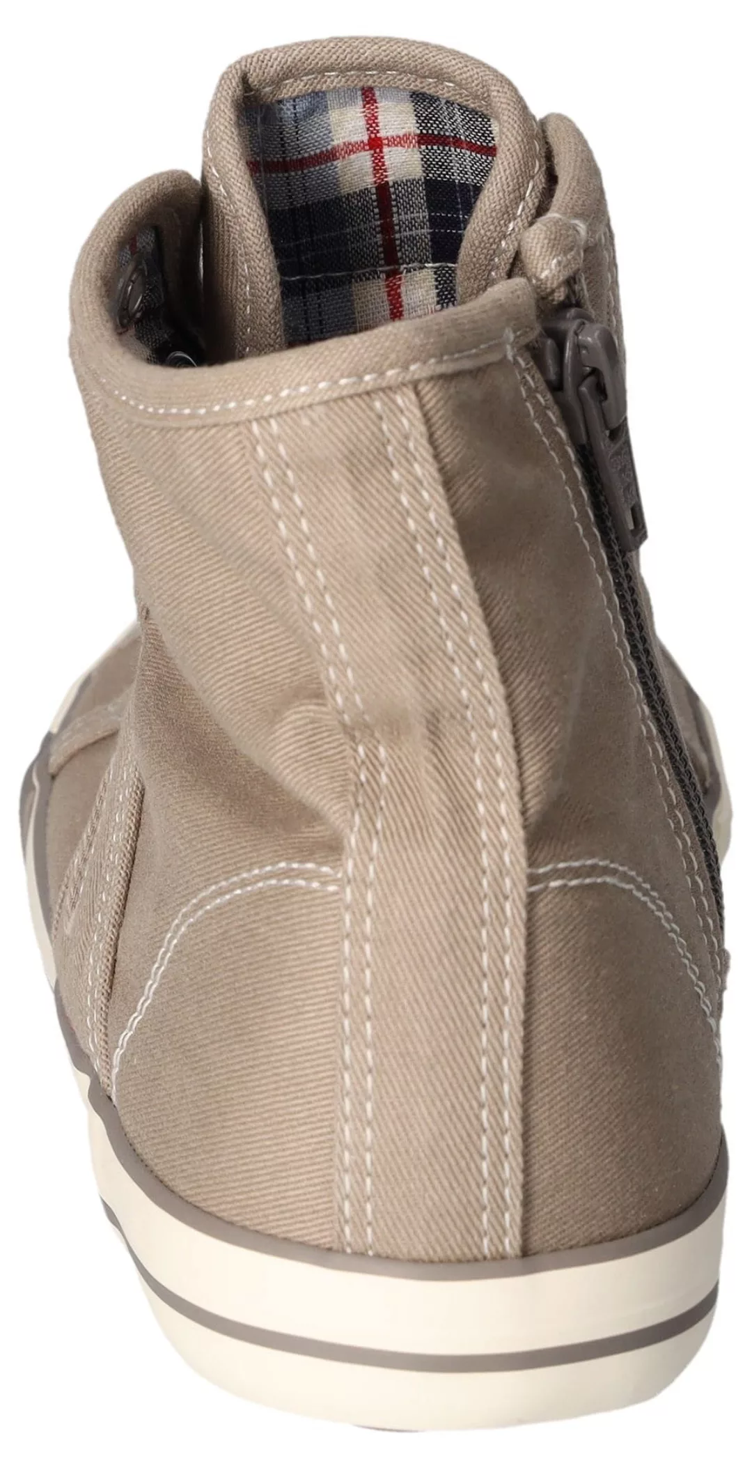 Mustang Shoes Sneaker, High Top-Sneaker, Schnürschuh mit Label in der Laufs günstig online kaufen