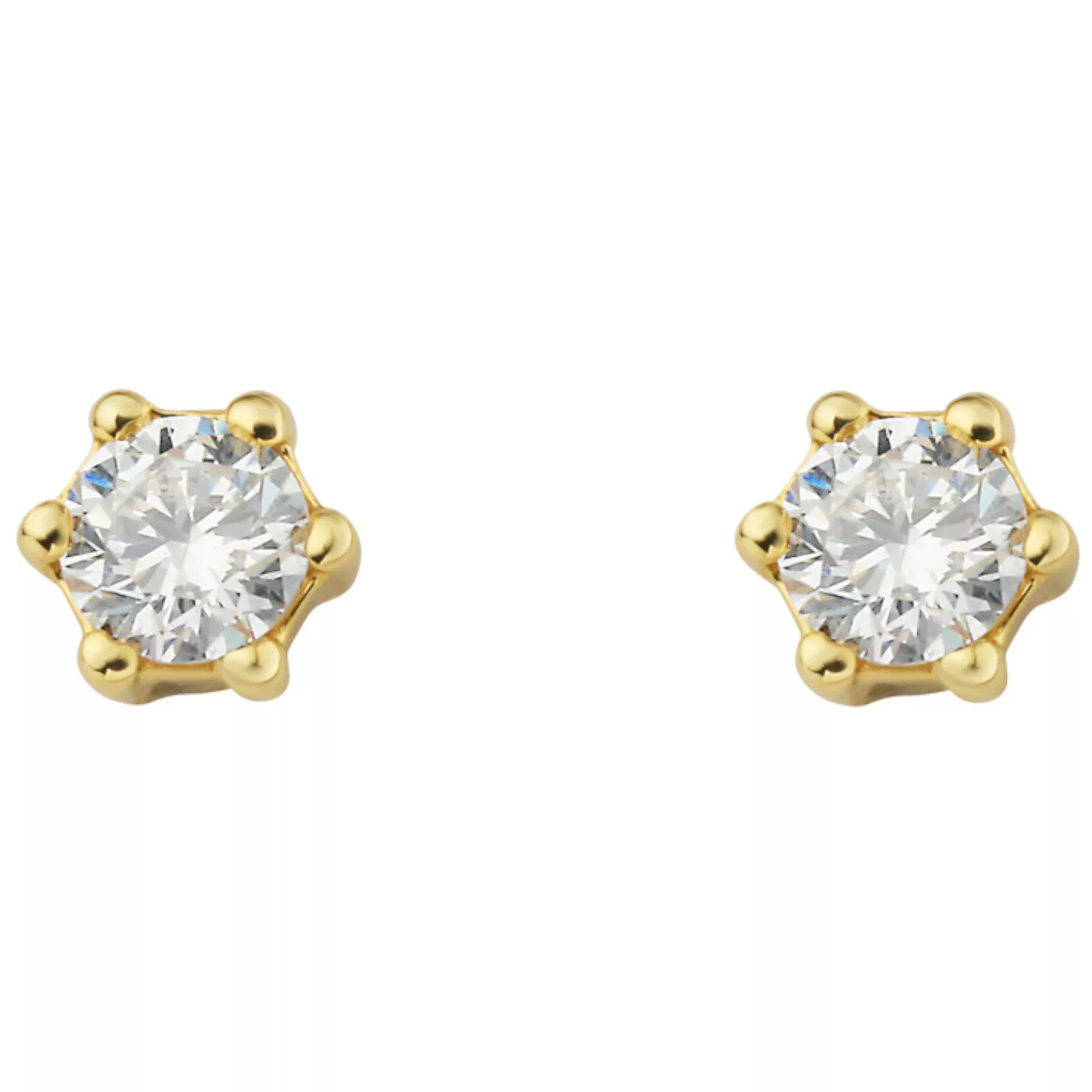 ONE ELEMENT Paar Ohrstecker "0.1 ct Diamant Brillant Ohrringe Ohrstecker au günstig online kaufen