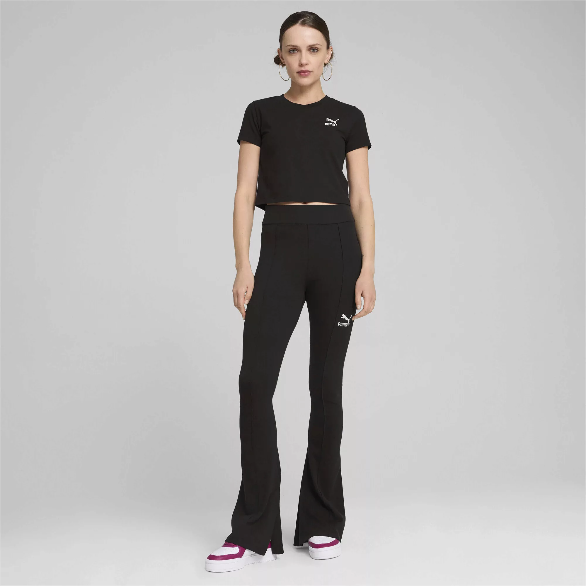 PUMA Leggings "CLASSICS Ausgestellte Leggings Damen" günstig online kaufen