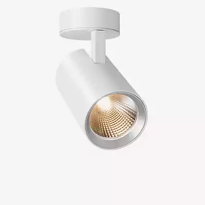 Mawa Seventies Deckenleuchte LED, weiß matt - Casambi - 40° - verstellbar günstig online kaufen