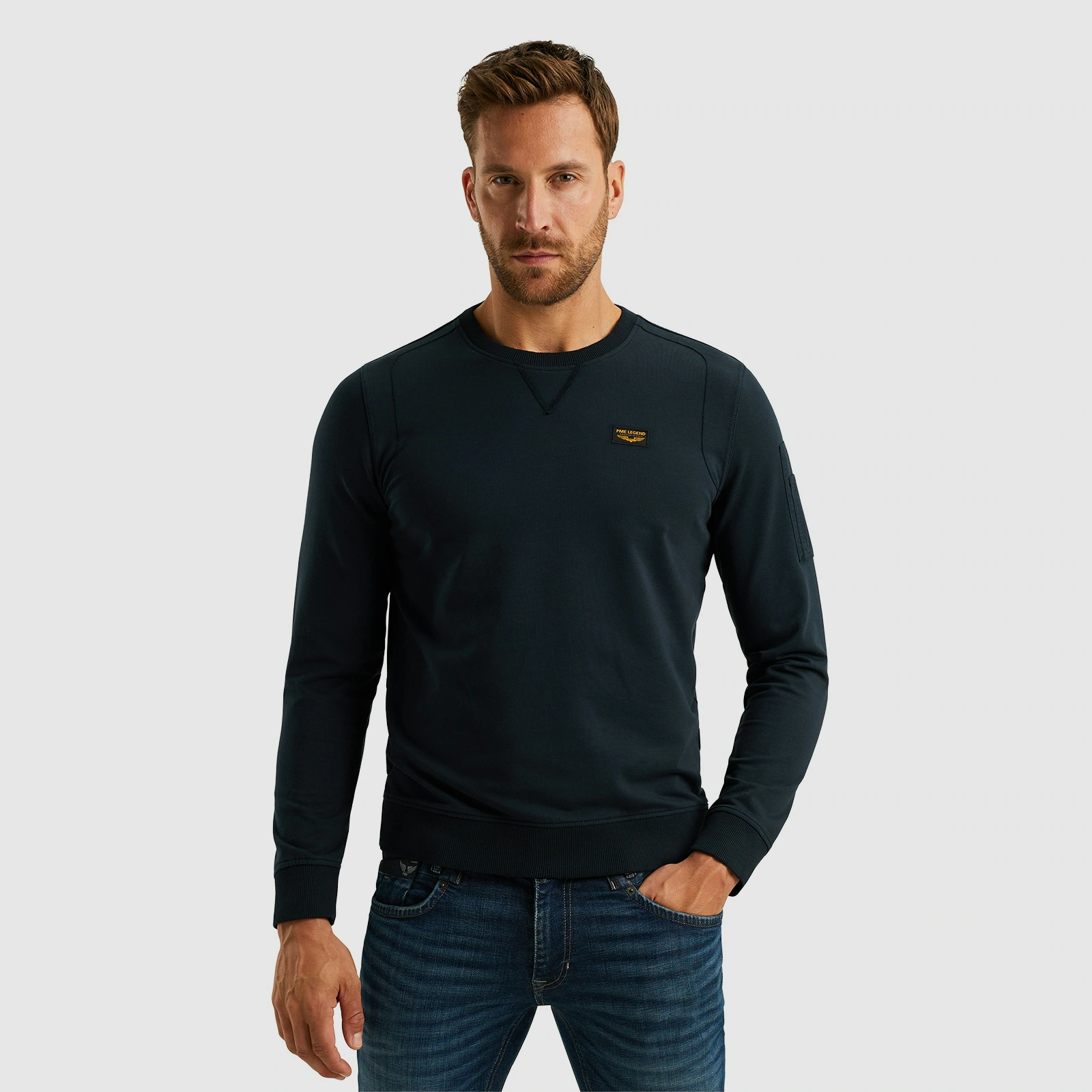 PME-Legend Herren Sweatshirt AIRSTRIP - Regular Fit günstig online kaufen