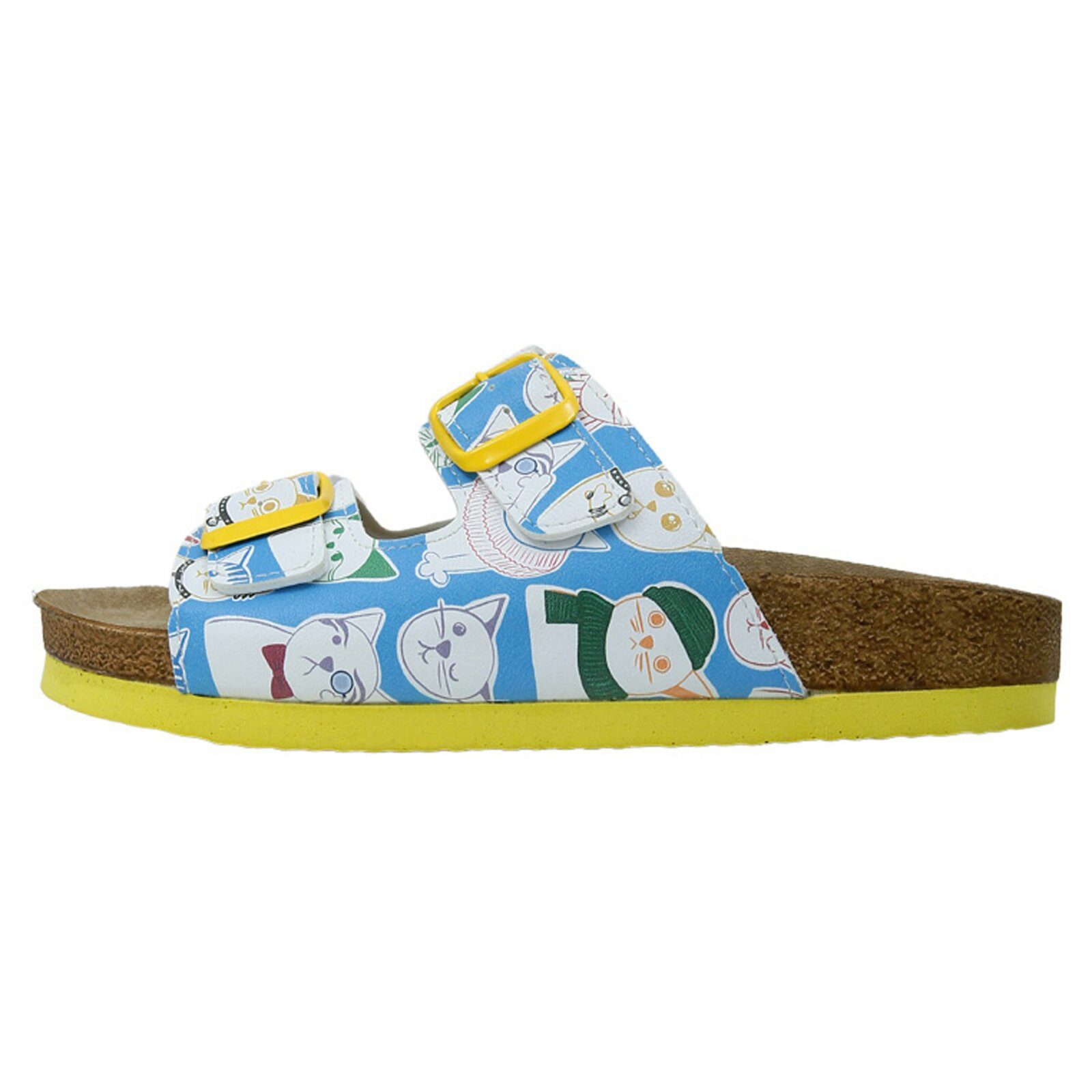 DOGO Stella Pantolette Aeroplanes Damen Sandalen günstig online kaufen