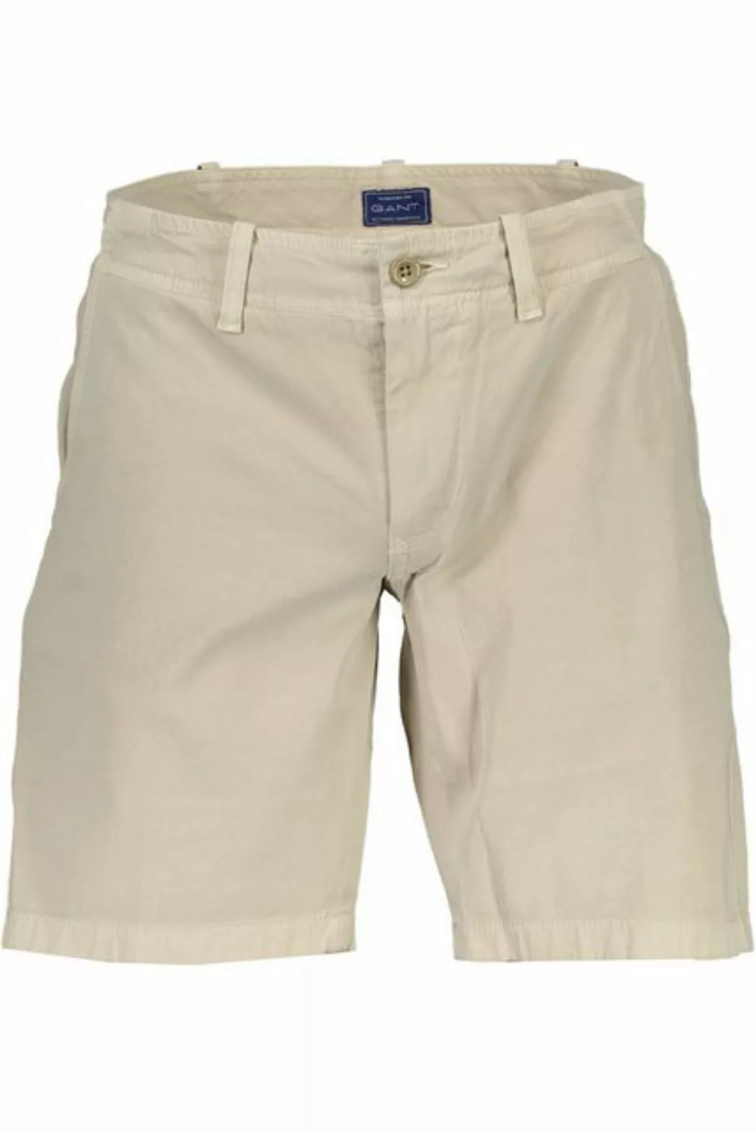 Gant 5-Pocket-Hose Beige Herren-Bermuda-Shorts aus Bio-Baumwolle mit 4 Tasc günstig online kaufen