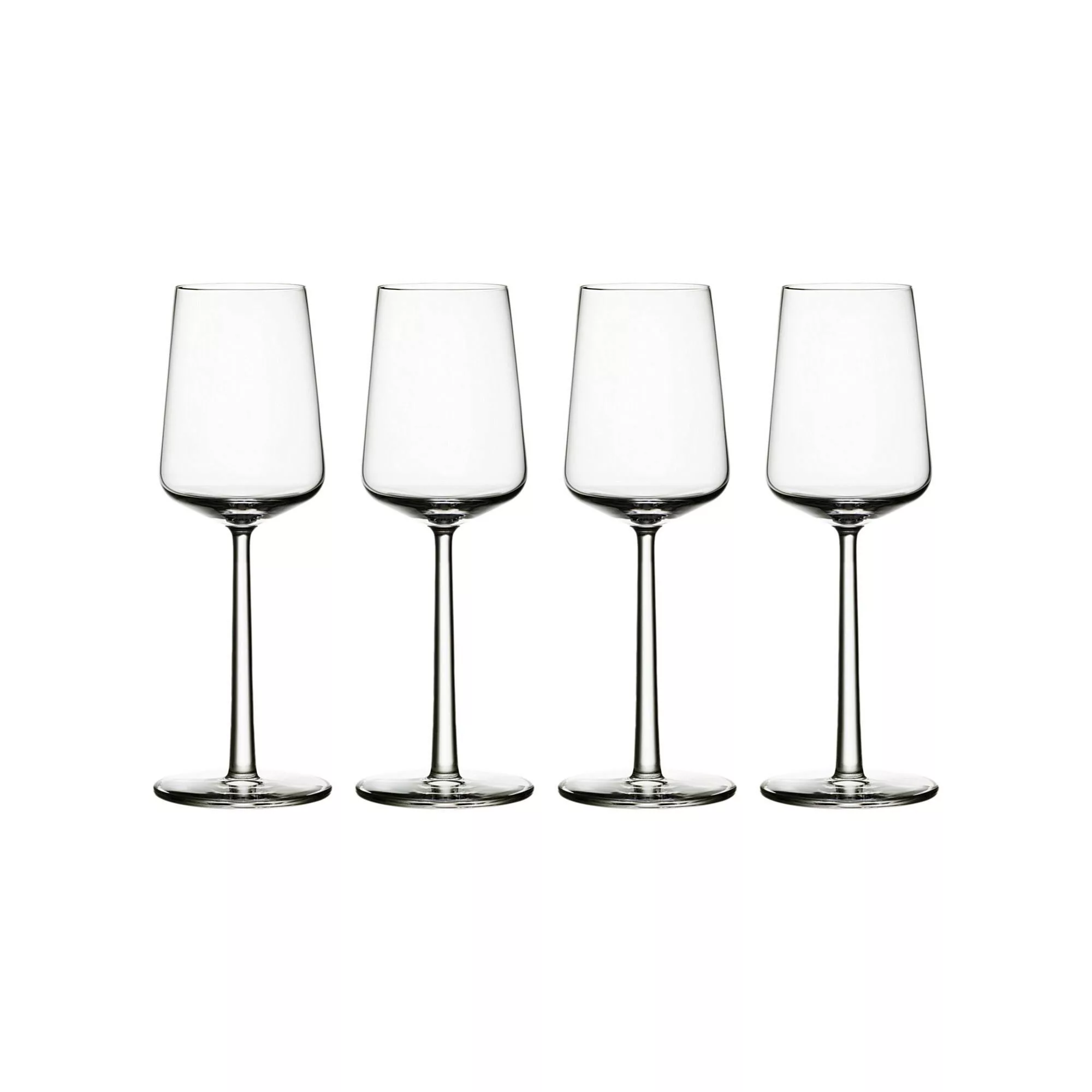 iittala - Essence Weißweinglas 4er Set - transparent/H x Ø 23x6cm/33cl günstig online kaufen