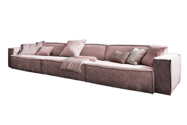 KAWOLA Sofa, Riesensofa Stoff verschiedene Farben günstig online kaufen